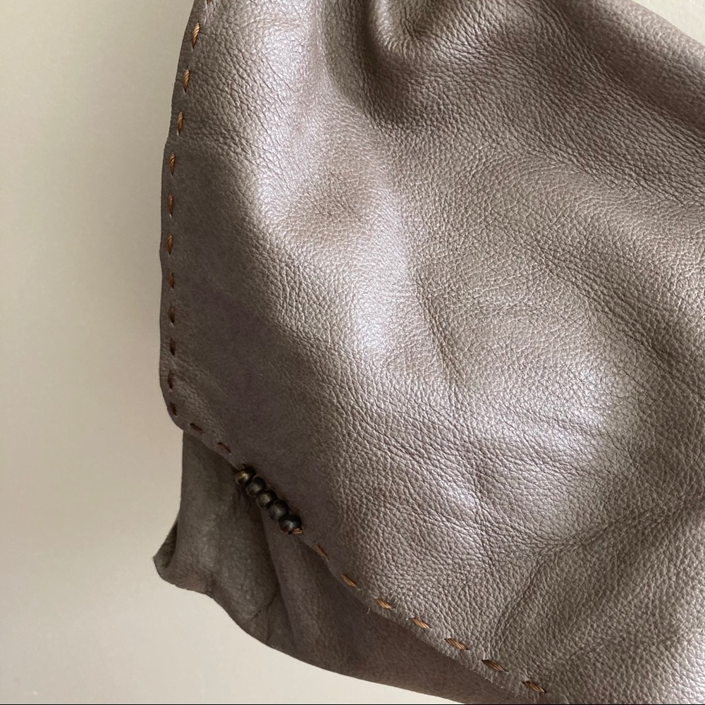 New Soft leather slouchy handbag